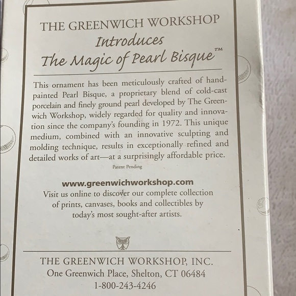 The Greenwich Workshop Christmas Ornament. - Picture 4 of 4